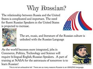Why Russian? 